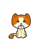 MOEZA Cute CAT（個別スタンプ：12）