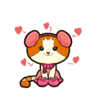 MOEZA Cute CAT（個別スタンプ：21）