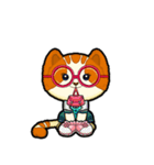 MOEZA Cute CAT（個別スタンプ：22）