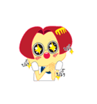 mini mild (little moody girl)（個別スタンプ：2）