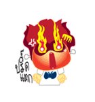 mini mild (little moody girl)（個別スタンプ：3）