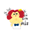 mini mild (little moody girl)（個別スタンプ：8）