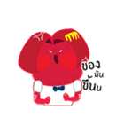 mini mild (little moody girl)（個別スタンプ：9）