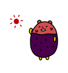 sweet potato bear summer（個別スタンプ：3）