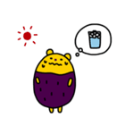 sweet potato bear summer（個別スタンプ：9）