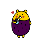 sweet potato bear summer（個別スタンプ：10）