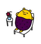 sweet potato bear summer（個別スタンプ：32）