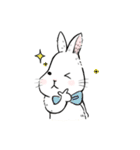 The daily life about big white rabbits（個別スタンプ：1）