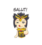 Ksatria Dwipantara（個別スタンプ：28）