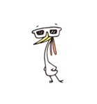 poker face chicken（個別スタンプ：35）