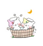 ubutan＆lulu twinskittens（個別スタンプ：34）