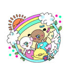ubutan＆lulu twinskittens（個別スタンプ：35）