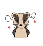 アナグマのアナくん（個別スタンプ：10）