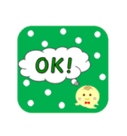 たこやきおばけ。日常のあいさつスタンプ（個別スタンプ：2）