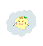 たこやきおばけ。日常のあいさつスタンプ（個別スタンプ：40）