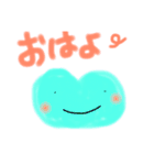 ハートさんの日常あいさつ（個別スタンプ：2）