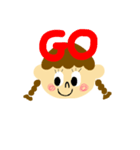 笑顔ちゃん②（個別スタンプ：3）