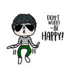 Joo in July, Be happy Th and Eng（個別スタンプ：16）