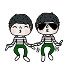 Joo in July, Be happy Th and Eng（個別スタンプ：38）