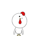 Weird Chicken and Chick（個別スタンプ：2）