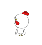 Weird Chicken and Chick（個別スタンプ：3）