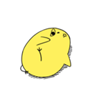 Weird Chicken and Chick（個別スタンプ：7）