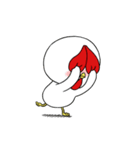 Weird Chicken and Chick（個別スタンプ：11）