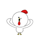 Weird Chicken and Chick（個別スタンプ：12）