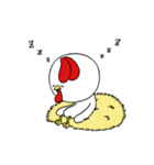 Weird Chicken and Chick（個別スタンプ：19）
