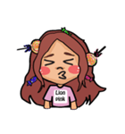 Lionpink（個別スタンプ：6）