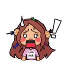 Lionpink（個別スタンプ：8）