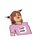 Lionpink（個別スタンプ：36）