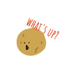まるいたべもの（個別スタンプ：12）