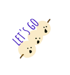 まるいたべもの（個別スタンプ：14）
