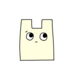不安定うさぎ。（個別スタンプ：1）