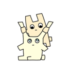 不安定うさぎ。（個別スタンプ：8）