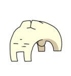 不安定うさぎ。（個別スタンプ：11）