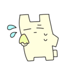不安定うさぎ。（個別スタンプ：17）