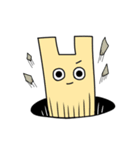 不安定うさぎ。（個別スタンプ：31）