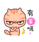 A cat it is unhappy 3（個別スタンプ：15）