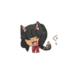 黒猫のクロ子（個別スタンプ：2）