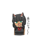 黒猫のクロ子（個別スタンプ：9）