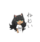 黒猫のクロ子（個別スタンプ：11）
