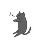 黒猫のクロ子（個別スタンプ：15）