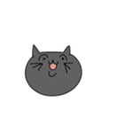 黒猫のクロ子（個別スタンプ：16）