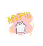 Surprise！！ Stupid cat coming！！ NO.3！！（個別スタンプ：15）