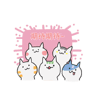 Surprise！！ Stupid cat coming！！ NO.3！！（個別スタンプ：26）