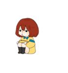 my GF（個別スタンプ：13）