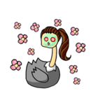Onanong - Funny Ostrich（個別スタンプ：32）