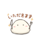 おもちくんと切り餅さん（個別スタンプ：3）